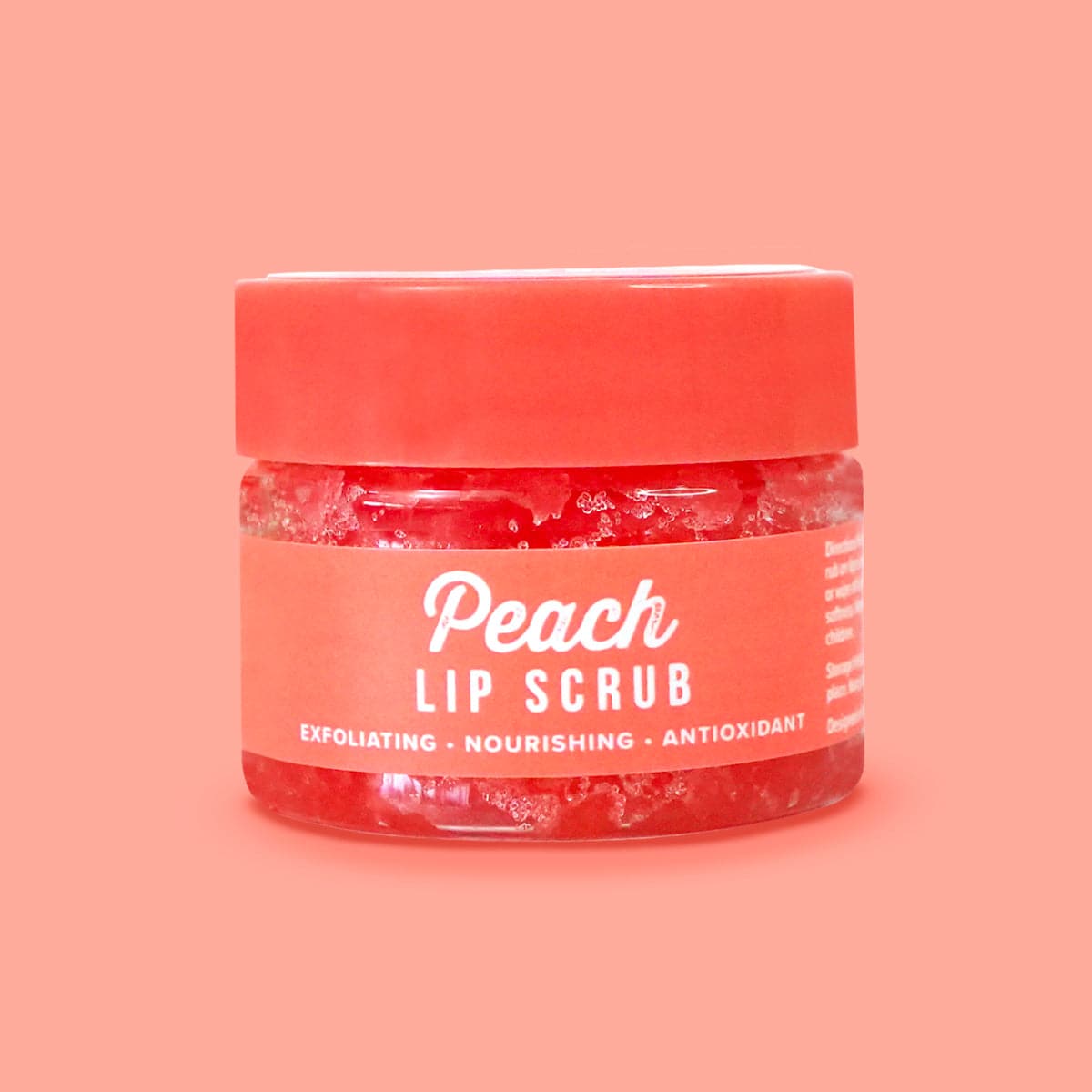 Peach Sugar Lip Scrub
