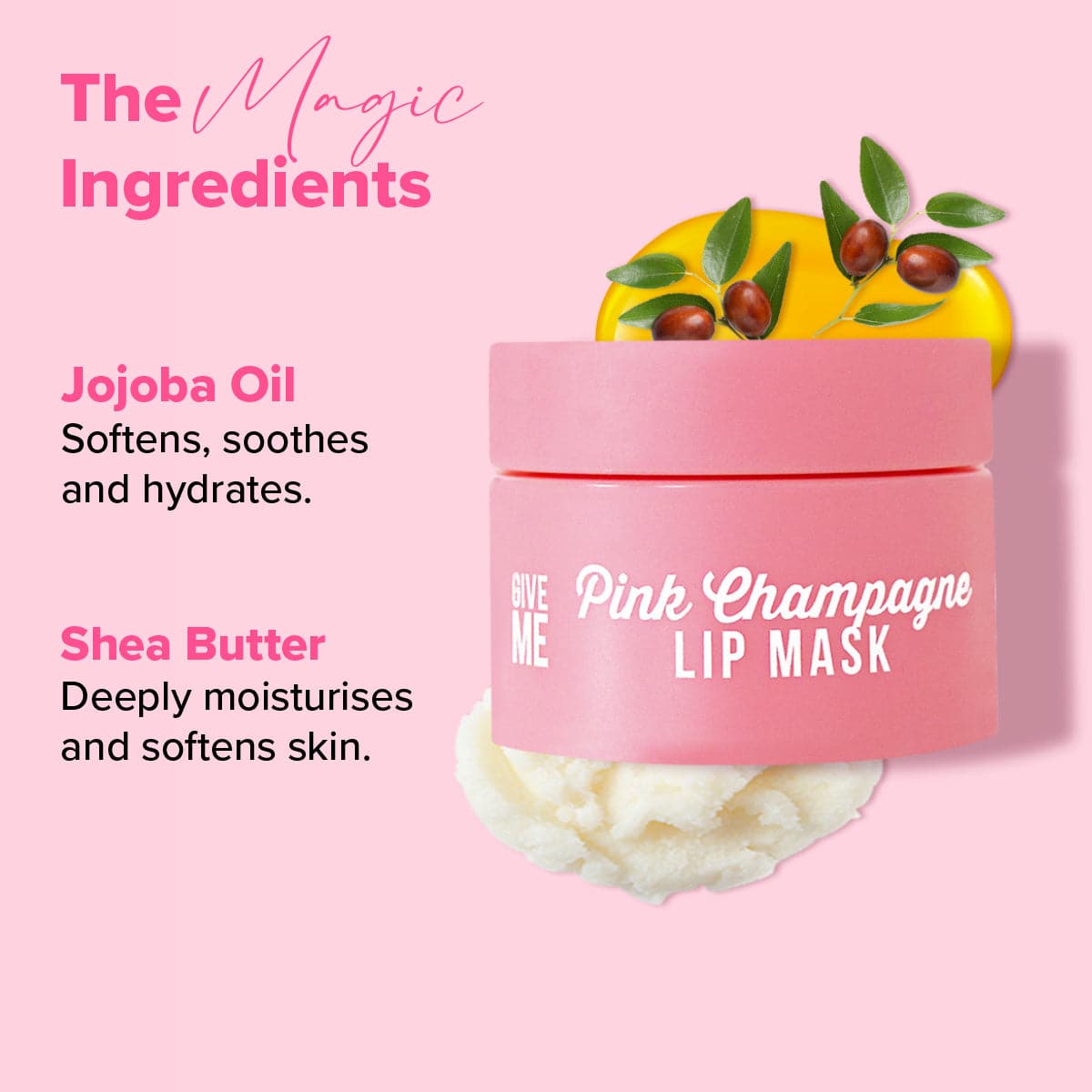 Pink Champagne Lip Mask