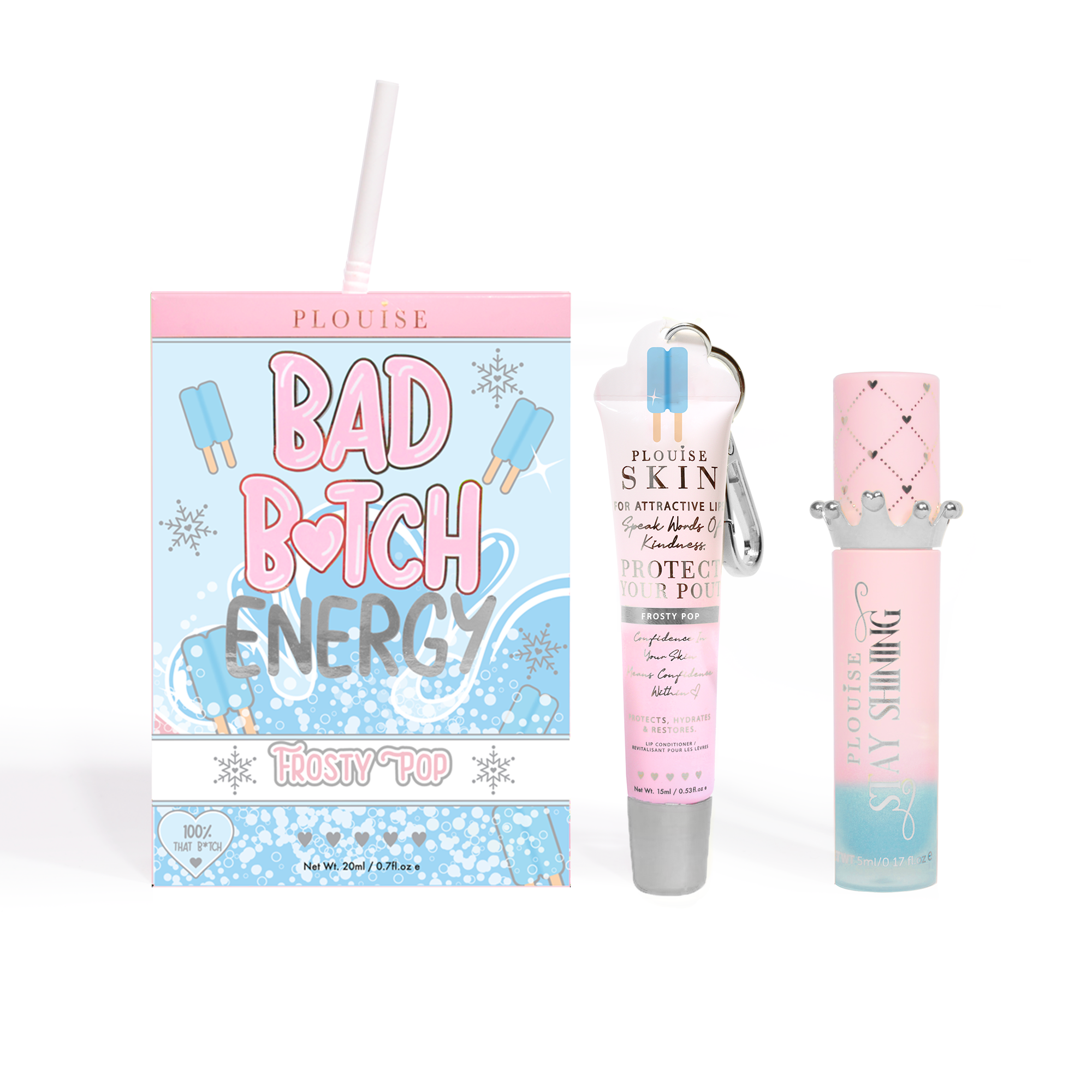 P.Louise Bad Bitch Energy Lip Duo