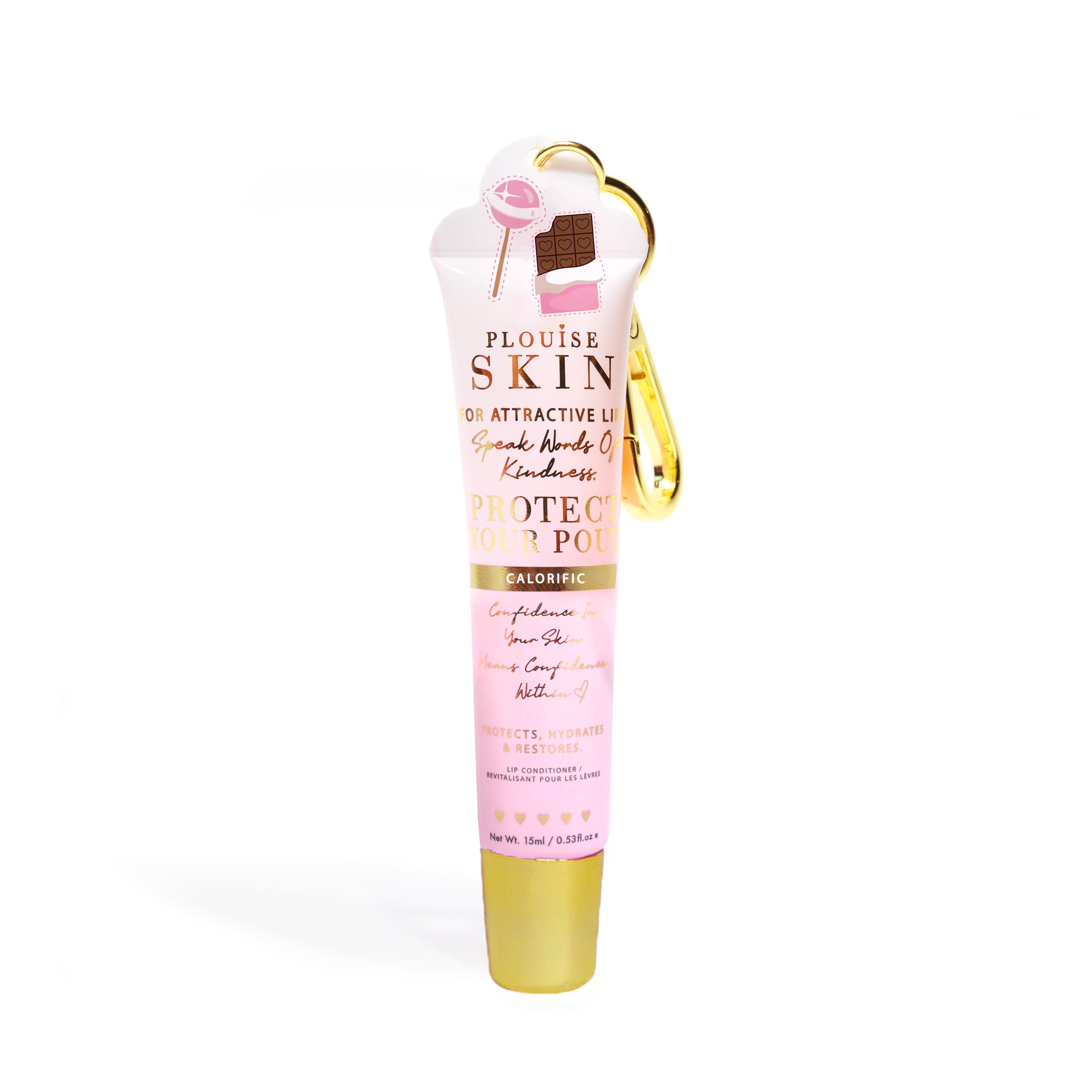 P.Louise Protect Your Pout Keychain Lip Conditioner