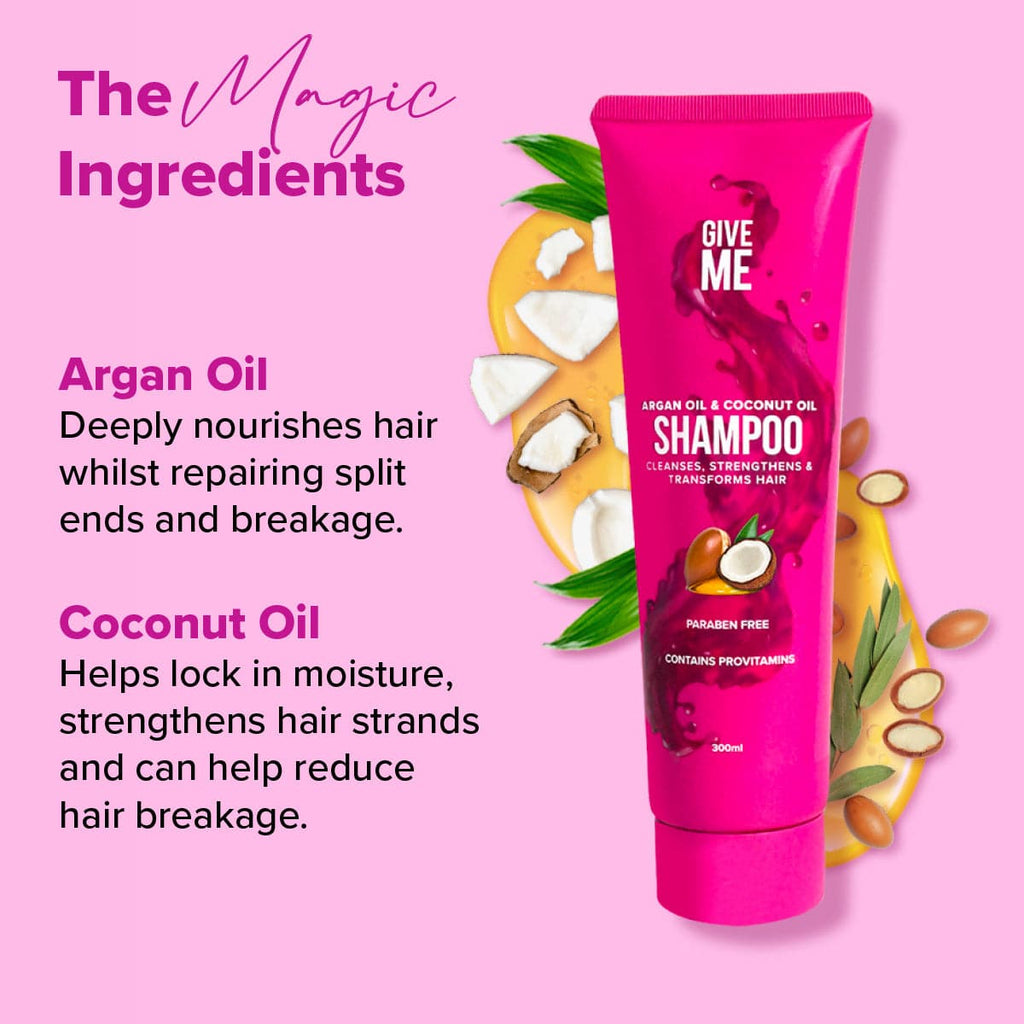 Argan Oil & Coconut Oil Shampoo