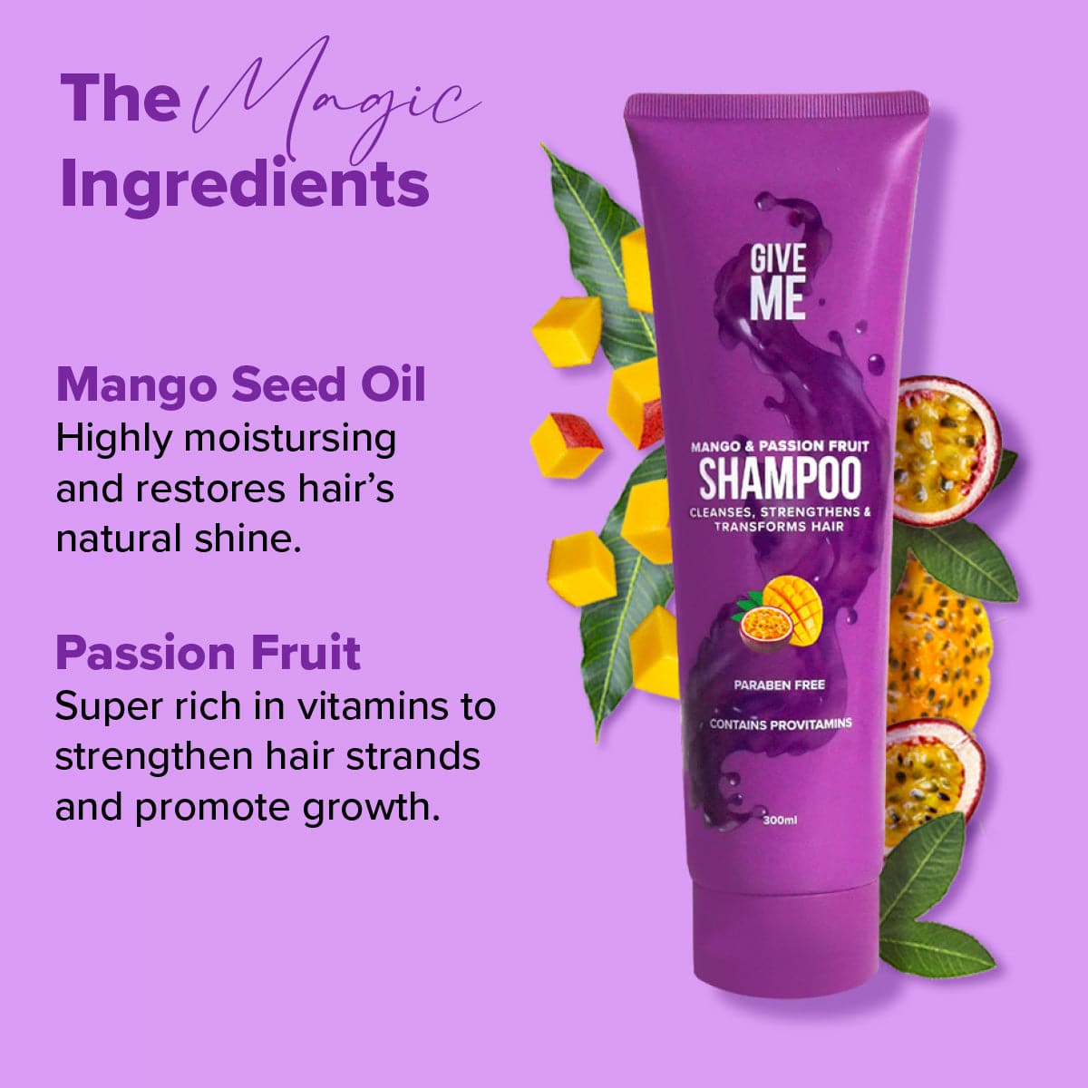 Shampoo - Mango & Passion Fruit