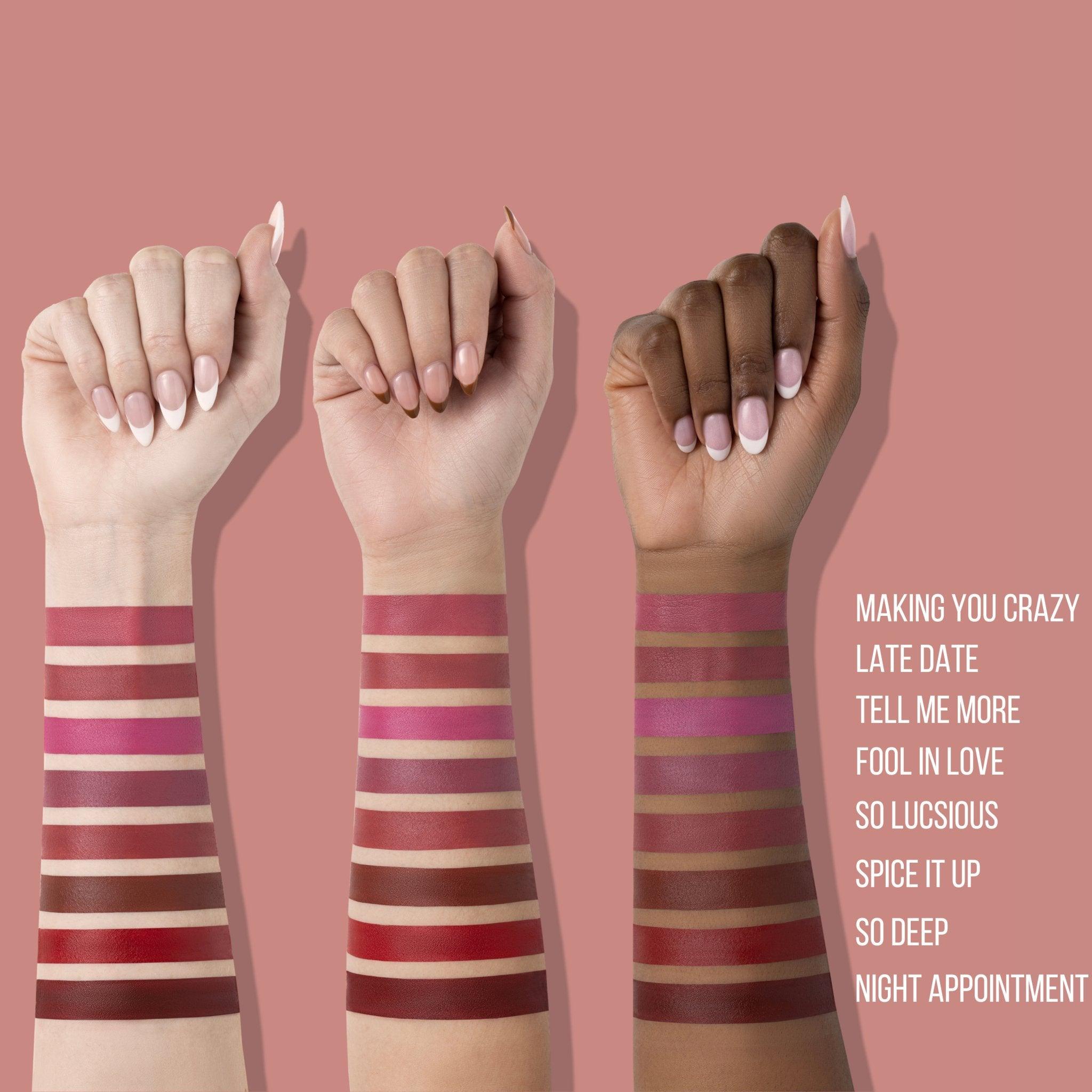 Tease Me Matte Lipstick Full Bundle