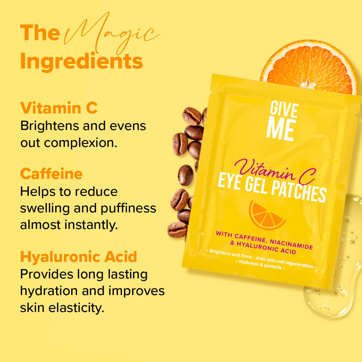 Vitamin C Eye Gel Patches (Worth £19.96)